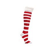 Holiday Stripe Womens Knee Socks