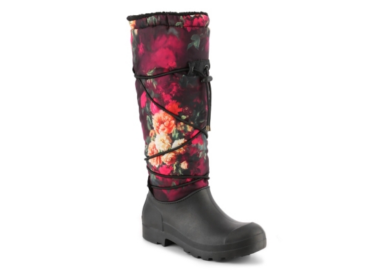 Pied Piper Floral Snow Boot