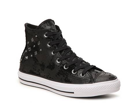 Converse Chuck Taylor All Star Studded Suede High-Top Sneaker - Womens ...