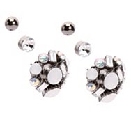 Occasion Statement Trio Earring Set