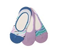 Bubble Womens No Show Liners - 3 Pack