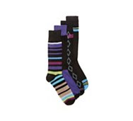 Multi Stripe Mens Dress Socks - 4 Pack