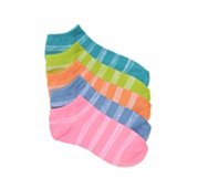 Ultra Soft Striped Women's No Show Socks - 5