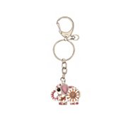 Pink Elephant Key Chain