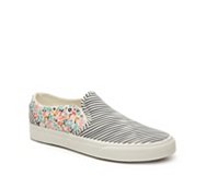 Asher Stripe Floral Slip-On Sneaker - Womens