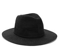 Stripe Knit Panama Hat