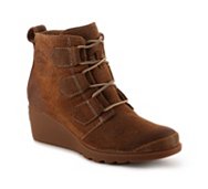 Toronto Lace Wedge Bootie