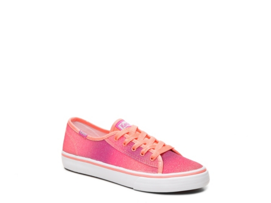 Double Up Coral Sugar Dip Youth Sneaker