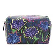 Floral Tropical Cosmetic Bag