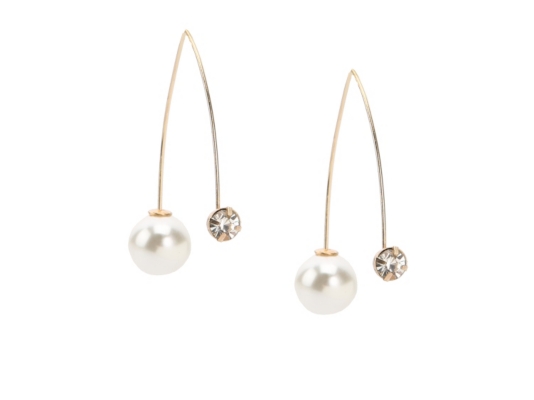 Pearl Threader Earrings