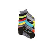 Space No Show Kids Socks - 6 Pack