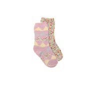 Confetti Girls Slipper Socks - 2 Pack