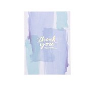 Brush Thank You Note Cards
