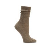 Cable Womens Crew Socks