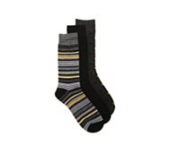 Stripe Mens Dress Socks - 3 Pack