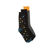 Planets Mens Dress Socks - 3 Pack