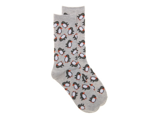 Penguins Womens Crew Socks