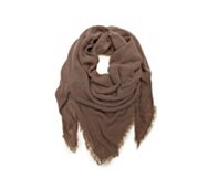 Solid Woven Square Scarf