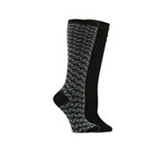 Foulard Womens Knee Socks - 2 Pack