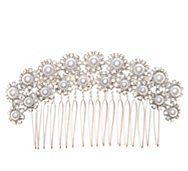 Pave Pearl Hair Comb