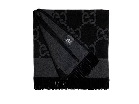 Gucci Luxury Black Throw Blanket | DSW