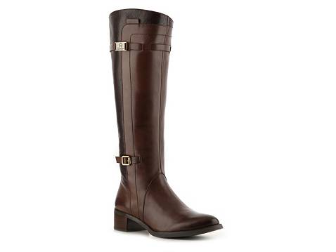 Etienne Aigner Colton Leather Riding Boot | DSW
