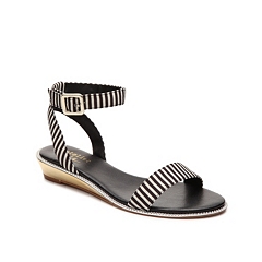 Nicole Miller Artelier Kenton Stripe Wedge Sandal | DSW