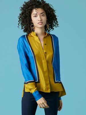 Silk Shirt | Landing Pages by DVF