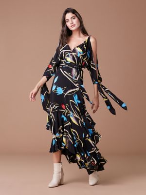 dvf eloise midi dress