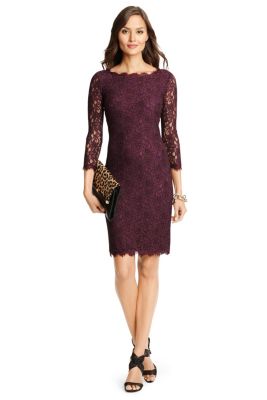 Zarita Long Lace Dress | by DVF