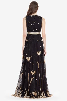 DVF Vivanette Embroidered Tulle Goddess Gown | Landing Pages by DVF