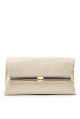 440 Envelope Stardust Leather Clutch | by DVF