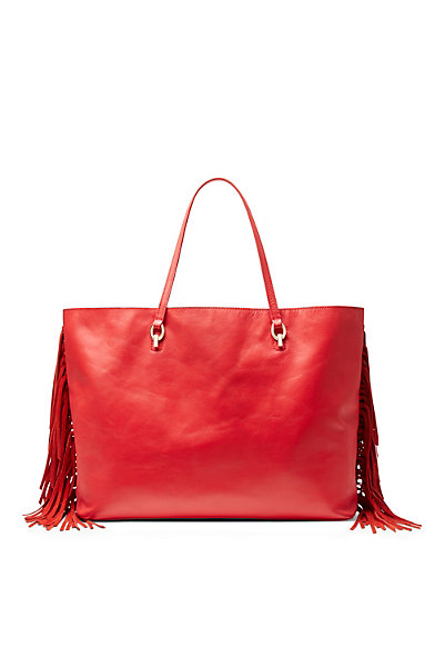 Sutra Large Ready To Go Fringe Tote | by DVF