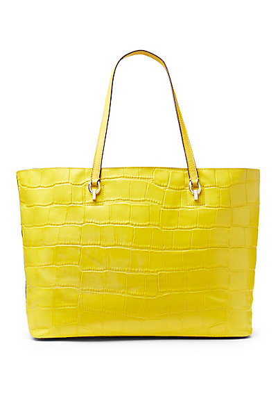 Large Ready To Go Croc Tote | by DVF