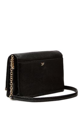 Soiree Patent Leather Lizard Shoulder Bag | by DVF