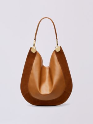 Leather and Suede Hobo | Landing Pages by DVF