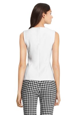 DVF Mallorie Ceramic Pleated Top | by DVF