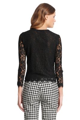 DVF Brielle Lace Top | by DVF