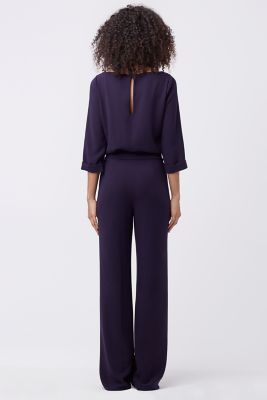 DVF GWYNNE CREPE JUMPSUIT | Landing Pages by DVF