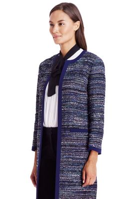 DVF Nalda Woven Tweed Jacket | Landing Pages by DVF