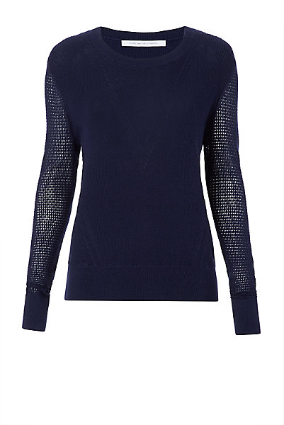 DVF Orla Merino Wool Sweater | Landing Pages by DVF