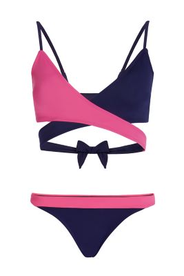 DVF Malibu Wrap Bikini Set | by DVF