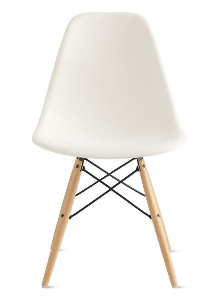 Eames Molded Plastic Side Chair Dowel Base Herman Miller