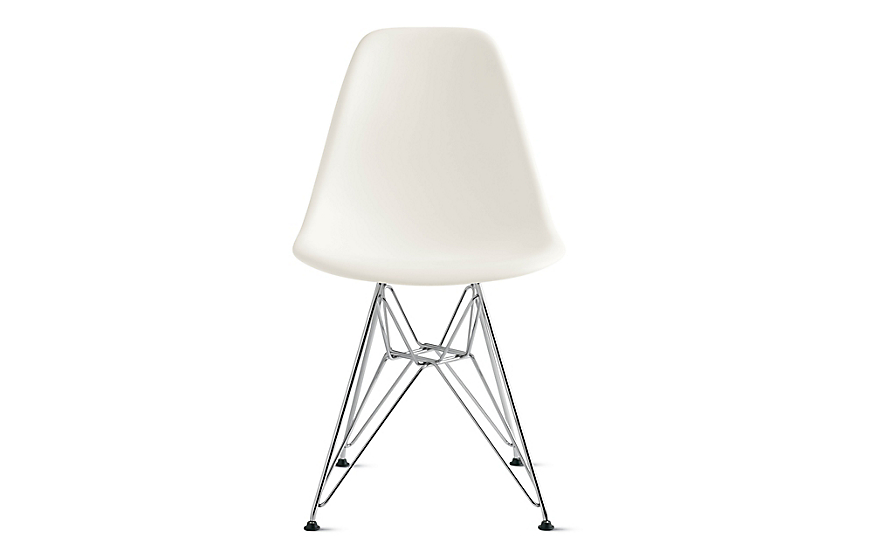 Eames® Molded Plastic Wire-Base Side Chair (DSR) - Design Within Reach