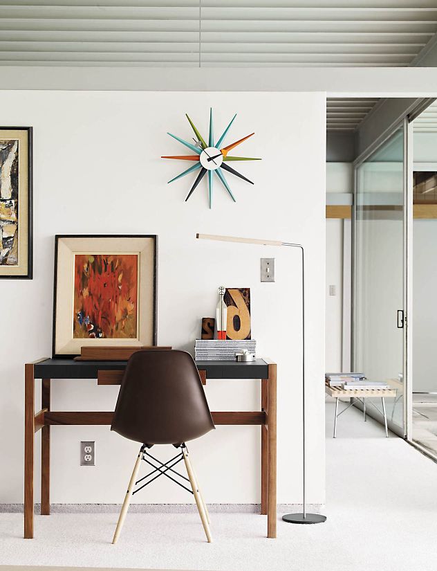 Nelson™ Sunburst Clock Design Within Reach