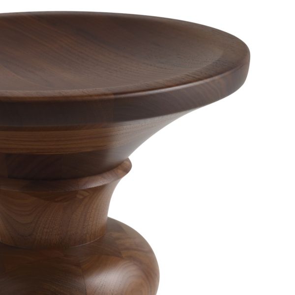 Eames Walnut Stool - Herman Miller