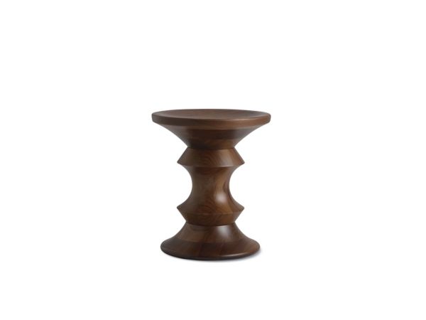 Eames Walnut Stool Dwr