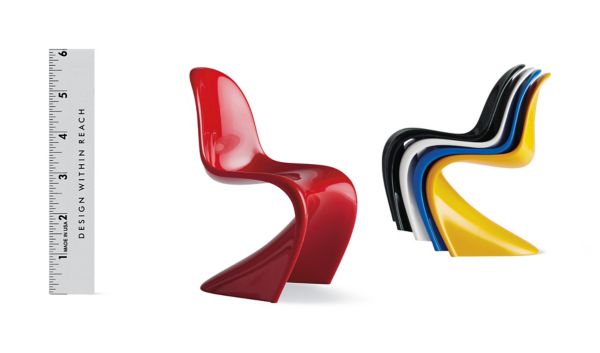 Vitra Miniatures Collection Panton Chairs Set Of 5 Dwr