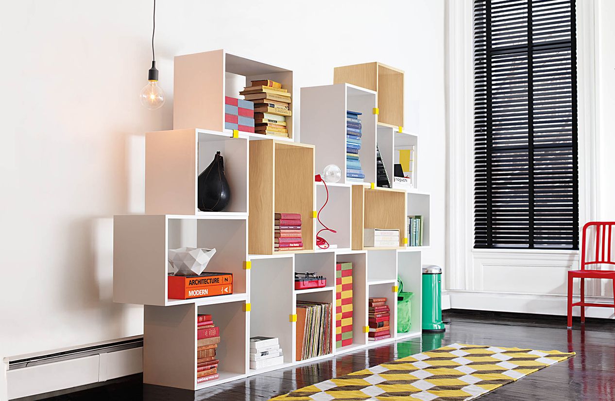 Stacked Shelving System Design Within Reach