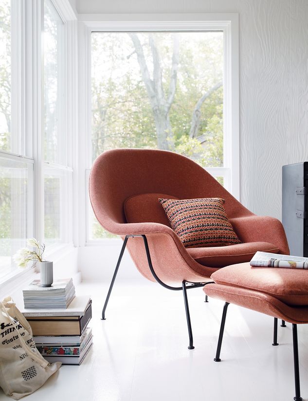 Womb™ Chair and Ottoman - Design Within Reach